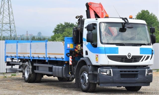 Grue montée sur camion RENAULT Premium 320 DXI* FASSI F130AC.23 * FUNK