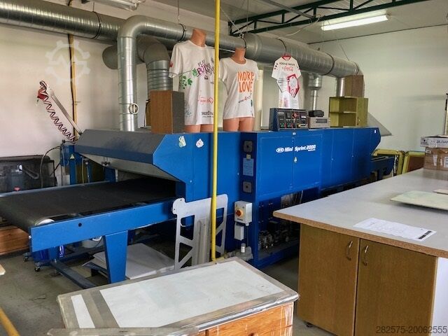 Máquina de impressão serigráfica M&R Sportsman EM1210