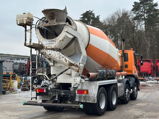 Betonmixer vrachtwagen IVECO AD340TB 8x4 BB Schwing Stetter AM9 Betonmischer
