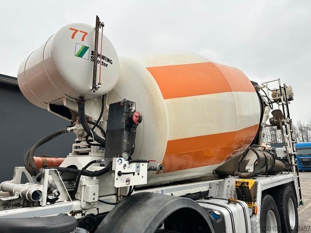 Betonmixer vrachtwagen IVECO AD340TB 8x4 BB Schwing Stetter AM9 Betonmischer