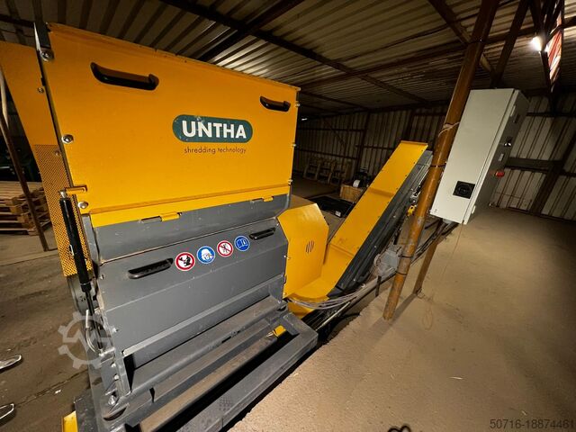 τεμαχιστής ξύλου Untha LR1000