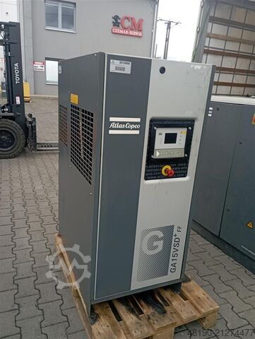 Screw compressor Atlas Copco GA15VSDFF PLUS