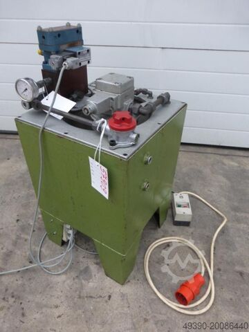 Hydraulic power unit with hydraulic pump, hydraulic unit, hydro unit FRIEDRICH - REXROTH - HYDRONORMA HY01 - PV2V3-30 / 12R1MC 63 A1