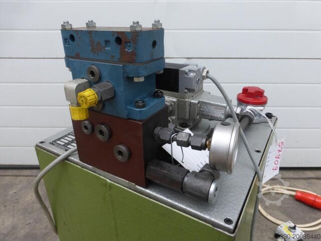 Hydraulic power unit with hydraulic pump, hydraulic unit, hydro unit FRIEDRICH - REXROTH - HYDRONORMA HY01 - PV2V3-30 / 12R1MC 63 A1