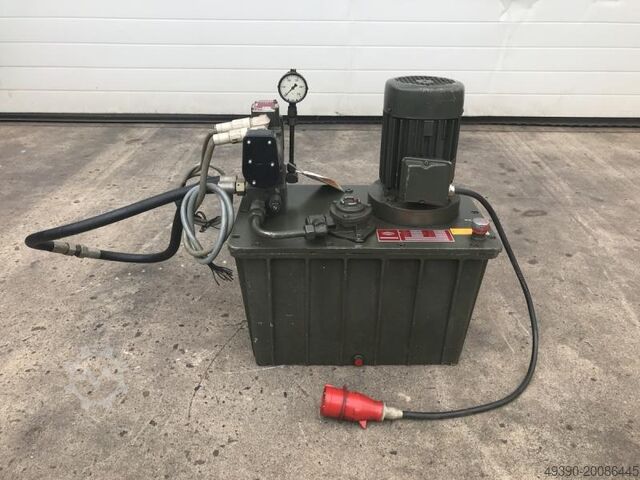 Hydrauliekaggregaat met hydrauliekpomp, hydrauliekaggregaat, hydroaggregaat HERION