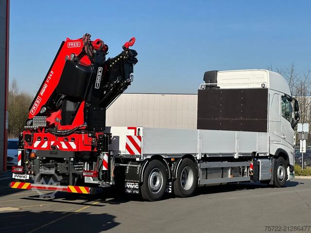 Container transportation Volvo FH 500 6x2 Containerpritsche mit FASSI 545RA.2.28