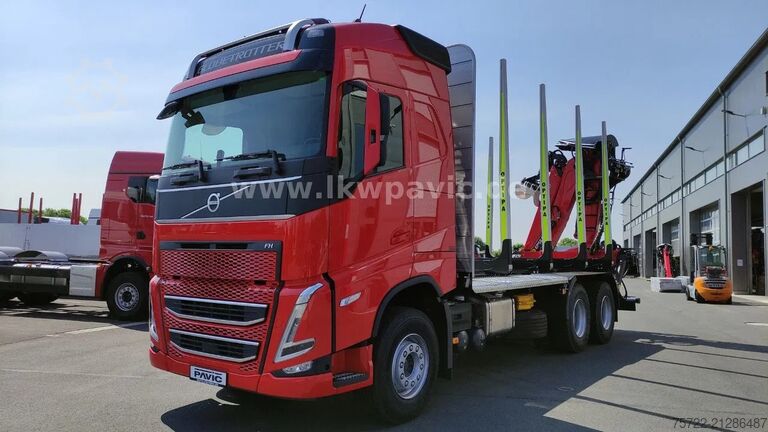 Timber transporter Volvo FH 540 6x4 BL  Kurzholz-LKW Kran nach Wahl