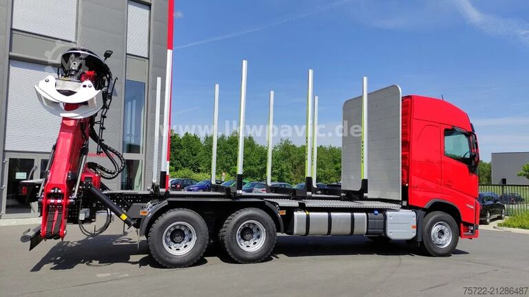 Timber transporter Volvo FH 540 6x4 BL  Kurzholz-LKW Kran nach Wahl