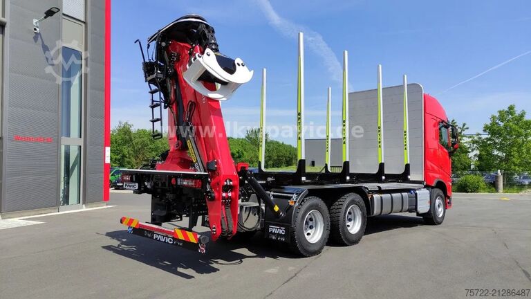 Timber transporter Volvo FH 540 6x4 BL  Kurzholz-LKW Kran nach Wahl