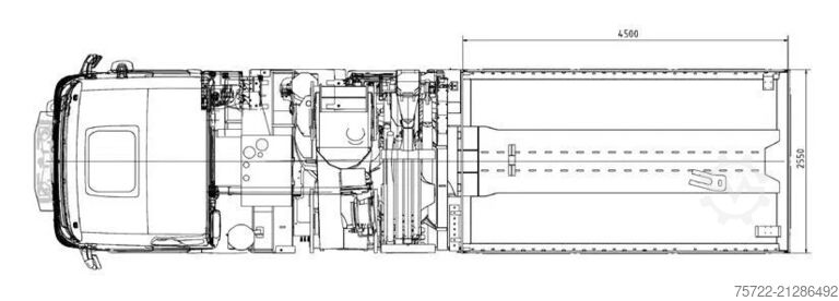 Crane truck Volvo FH 540 8x4 Pritsche Palfinger 165.002 TEC 7 +JIB