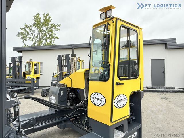 Négyirányú targoncát Combilift C4000 GAS DUPLEX 4600 FREE-LIFT CABIN