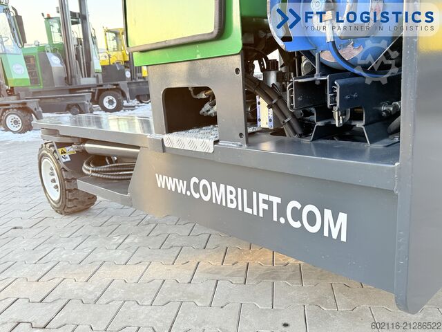 4-vejs gaffeltruck Combilift C4000 GAS TRIPLEX 5550 FREE LIFT CABIN