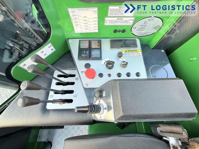 4-vejs gaffeltruck Combilift C4000 GAS TRIPLEX 5550 FREE LIFT CABIN