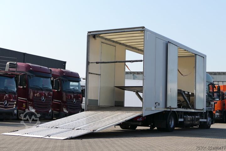Autószállító teherautó MAN TGM 15.290 geschloss. Autotransp. Komplettzug