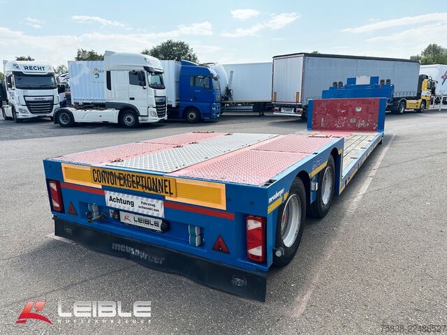 Niski poluprikolica MEUSBURGER MPG-2*hydr. Lenkung*Tiefbett 7100mm*