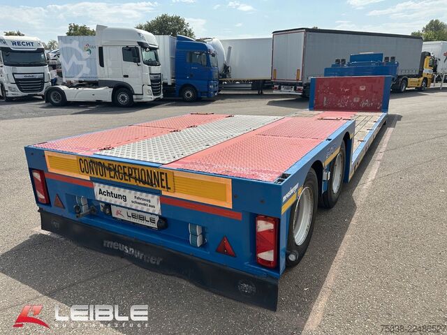 Niski poluprikolica MEUSBURGER MPG-2*hydr. Lenkung*Tiefbett 7100mm*