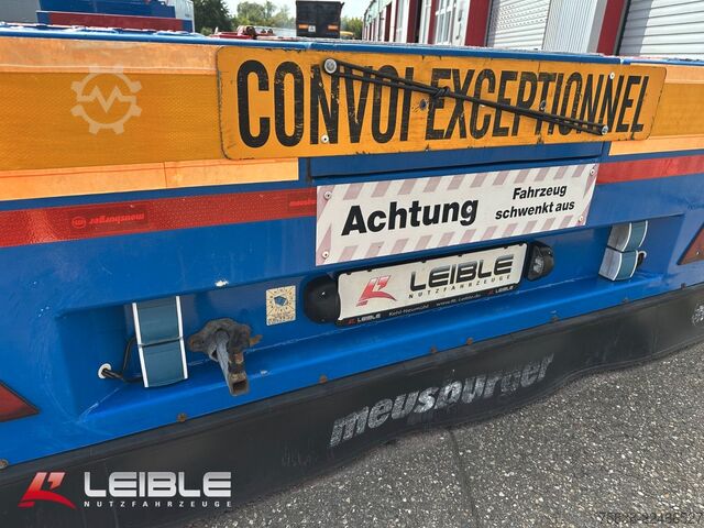 Niski poluprikolica MEUSBURGER MPG-2*hydr. Lenkung*Tiefbett 7100mm*