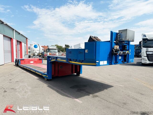 Poluprikolica MEUSBURGER MPG-2*hydr. Lenkung*Tiefbett 7100mm*