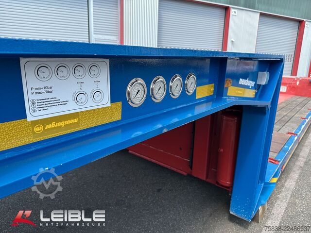 Poluprikolica MEUSBURGER MPG-2*hydr. Lenkung*Tiefbett 7100mm*