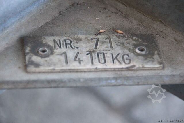 Zware transportwagen 7 ton TCR 85 0170 A Traglast 7 t