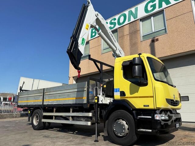 Vrachtauto met open laadbak Renault D220