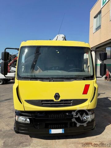 Vrachtauto met open laadbak Renault D220