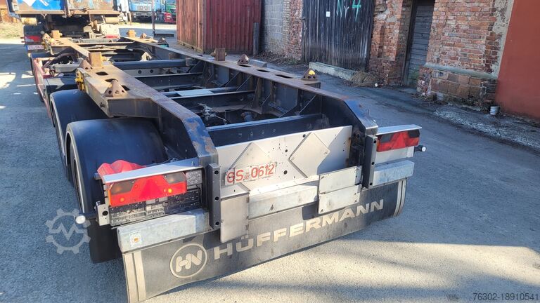 Skipper kipper aanhanger Hüffermann HMA 24/24 2 x ASK Liftachse