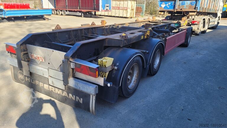Skipper kipper aanhanger Hüffermann HMA 24/24 2 x ASK Liftachse