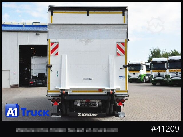 Otvorena poluprikolica sa ceradom KRONE SD, Getränke, Safe Curtain, LBW, Lenkachse,