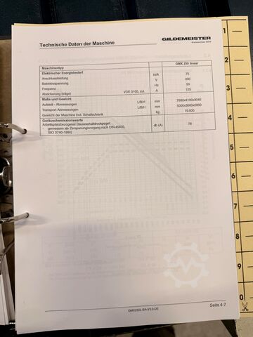 CNC draai-freescentrum DMG GILDEMEISTER GMX 250 LINEAR