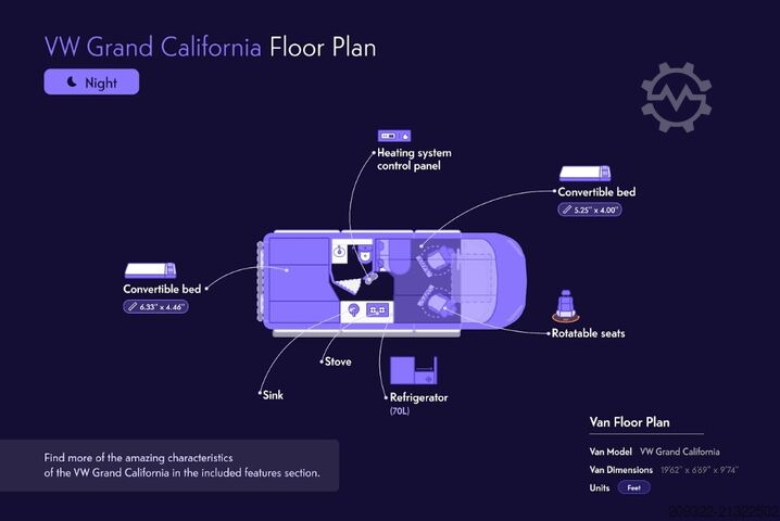 Przyczepa kempingowa/kamper Volkswagen California Coast 2.0 |2022 EURO 6| Venditore professionista