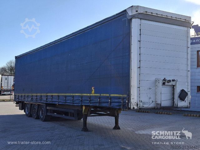 Auflieger mit Pritsche & Plane Schmitz Cargobull Curtainsider Mega