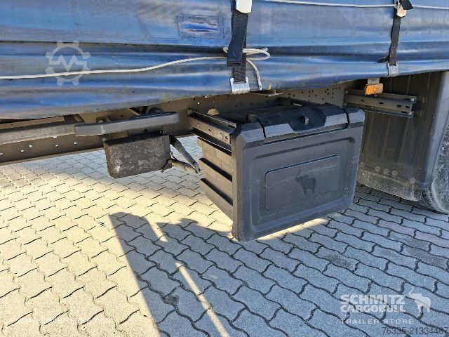 Auflieger mit Pritsche & Plane Schmitz Cargobull Curtainsider Mega