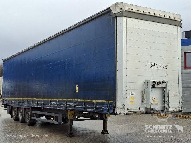 Auflieger mit Pritsche & Plane Schmitz Cargobull Curtainsider Mega