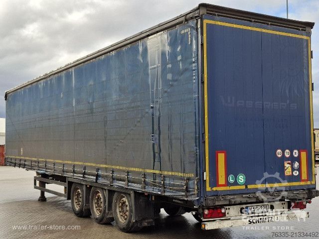 Auflieger mit Pritsche & Plane Schmitz Cargobull Curtainsider Mega