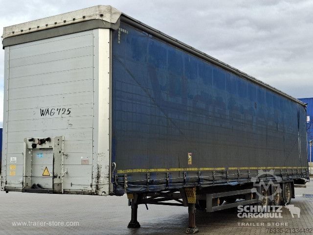 Auflieger mit Pritsche & Plane Schmitz Cargobull Curtainsider Mega
