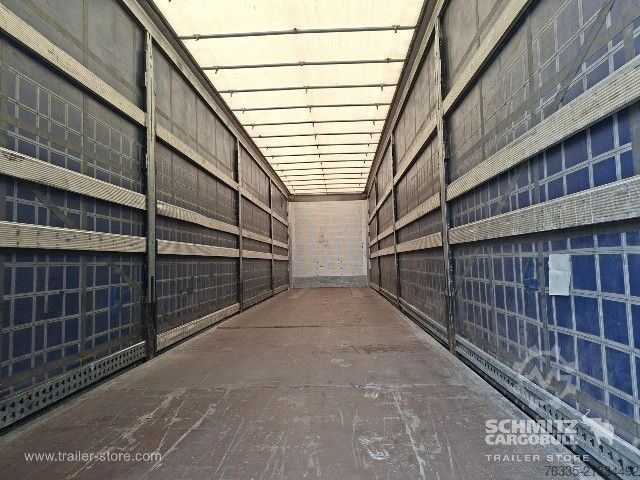 Auflieger mit Pritsche & Plane Schmitz Cargobull Curtainsider Mega