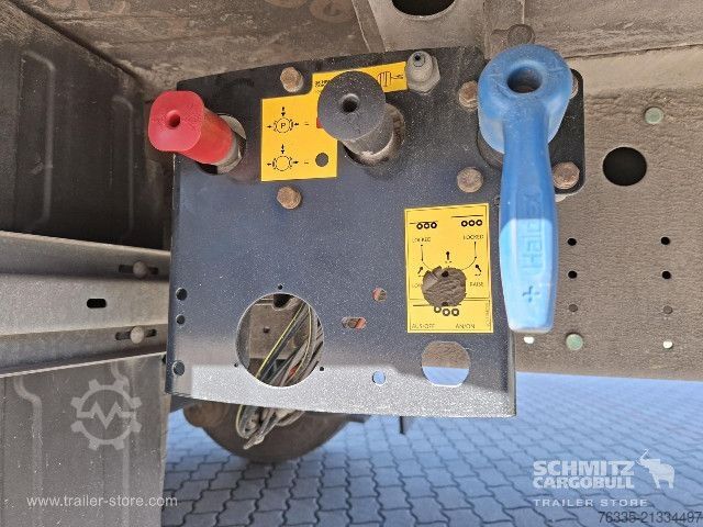 Auflieger mit Pritsche & Plane Schmitz Cargobull Curtainsider Mega