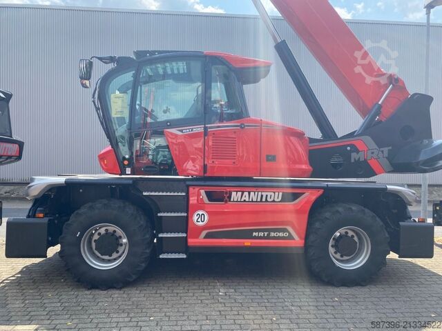Dönebilen teleskopik forklift Manitou MRT3060 V+ 360°
