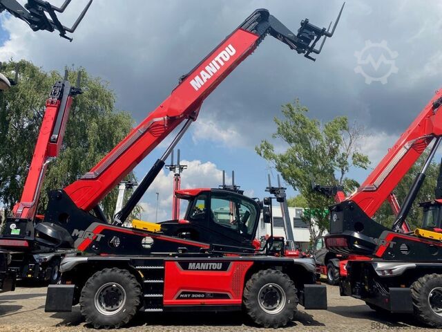 Dönebilen teleskopik forklift Manitou MRT3060 V+ 360°
