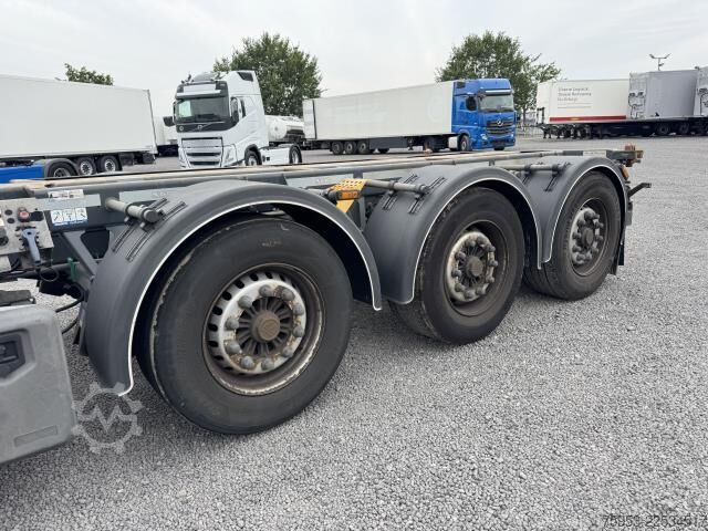 Semiremorcă cu caroserie interschimbabilă D-Tec VCC-01/FT-LS-S Flexitrailer Mittel- & Heckausschub