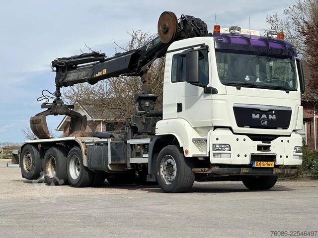 Sistem ruku kuke MAN TGS 35.400 8X4  !!TRIPLE!!  24tm KRAAN/HAAKARM!...