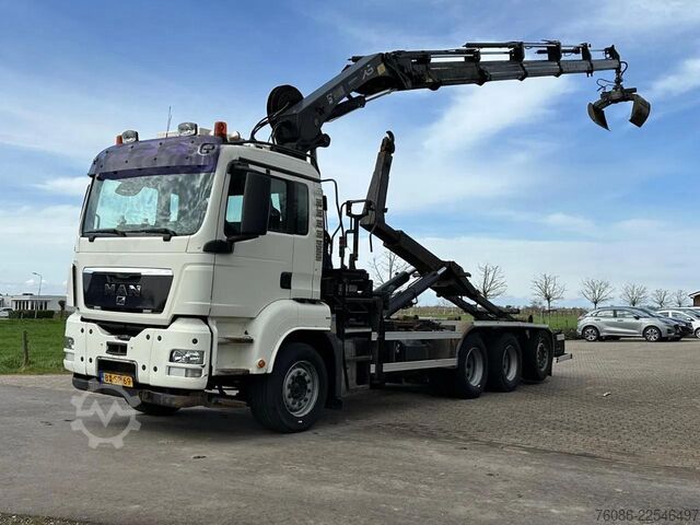 Sistem ruku kuke MAN TGS 35.400 8X4  !!TRIPLE!!  24tm KRAAN/HAAKARM!...