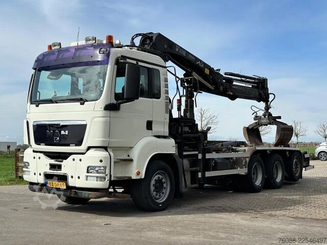 Sistem ruku kuke MAN TGS 35.400 8X4  !!TRIPLE!!  24tm KRAAN/HAAKARM!...