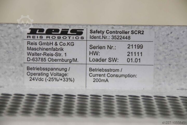 Säkerhetsrelä Reis SCR2