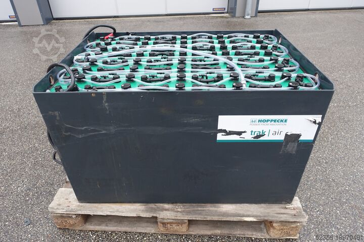 Baterie pentru motostivuitor Staplerbatterie Hoppecke 80V 4PzS500 83% getestet Baujahr 2019