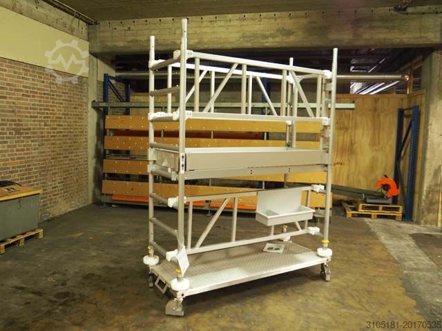 Verrijdbare Cleanroom steiger Dirks klimmaterialen BV