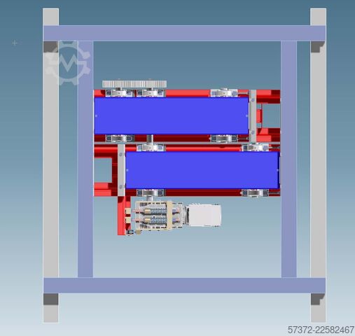 Tegengesteld draaiende dubbele aandrijving CSF LH P+F/MONO