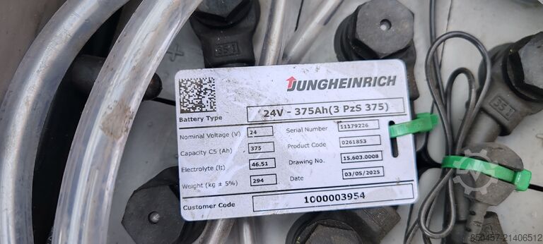 Στοιβαχτές παλετών Jungheinrich EJC 214 4.1m/ 2019y/ 3108mh Batt2025