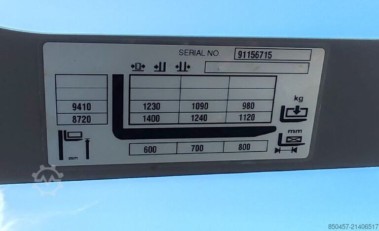 Καροτσάκια προσέγγισης (Reach Trucks) Jungheinrich ETV 214 9.41m